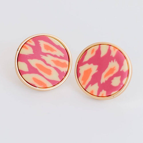 Mavery Earrings fierce berry