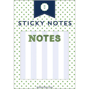 Boxwood "Notes" Sticky Notes