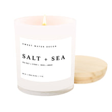 Load image into Gallery viewer, Salt and Sea 11 oz Soy Candle