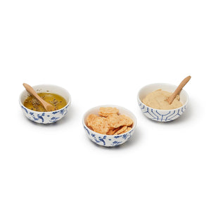 Tidbits and Tapas Bowls with Spoons