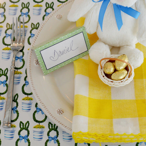 Bunny Topiary Placemats