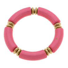 Load image into Gallery viewer, Lelani Resin Disc Stretch Bracelet