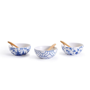 Tidbits and Tapas Bowls with Spoons