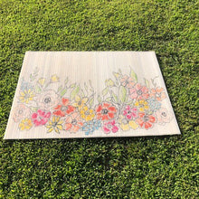 Load image into Gallery viewer, Floral Bamboo Mats
