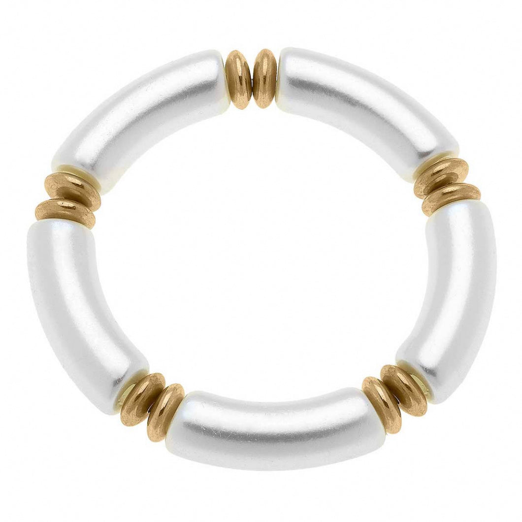 Lelani Resin Disc Stretch Bracelet